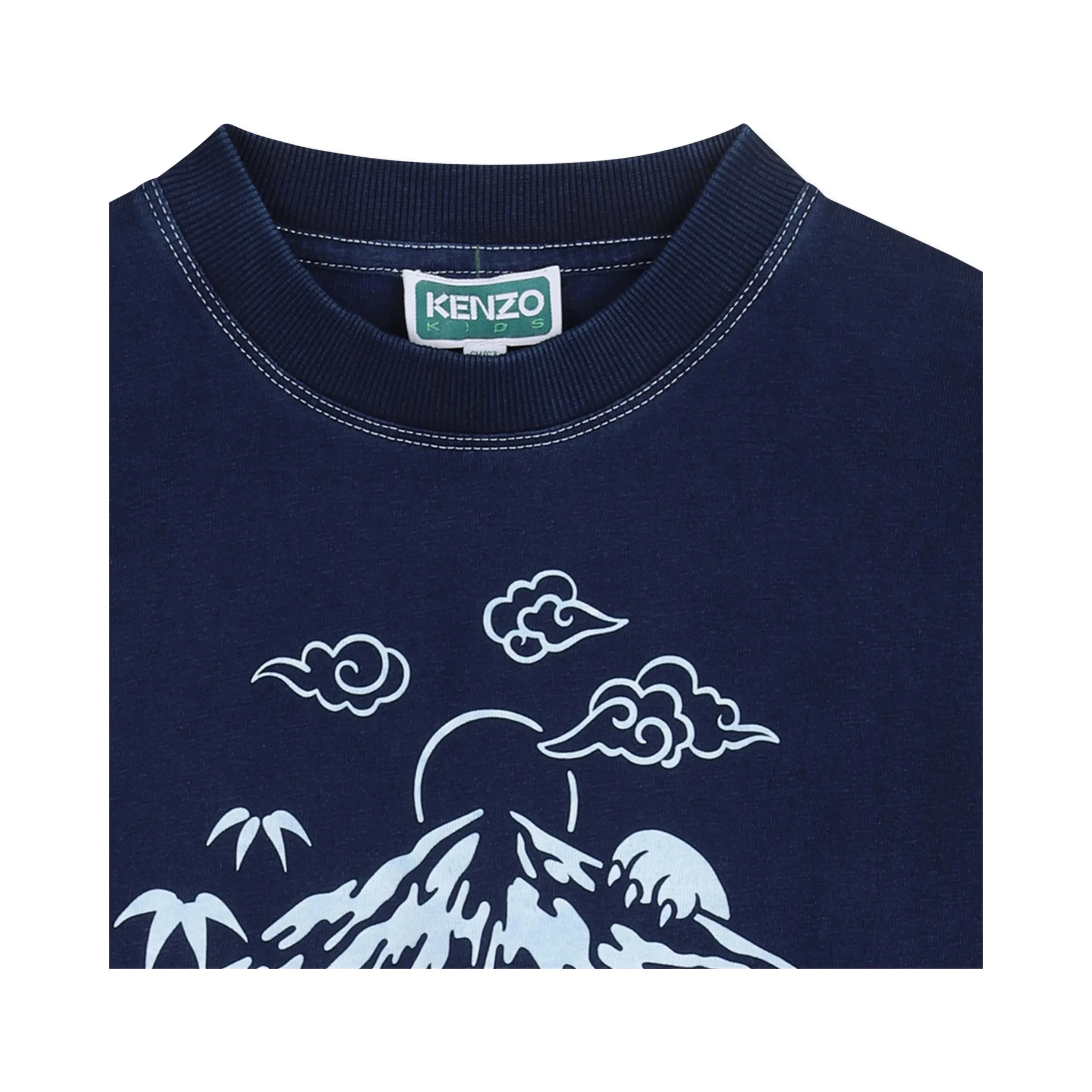 Kenzo Kids T-shirts and Polos Blue
