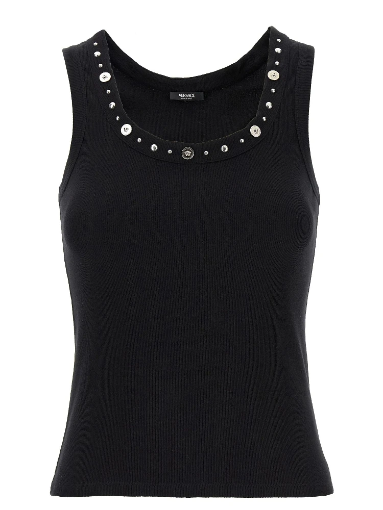 Tank top emboidery studs