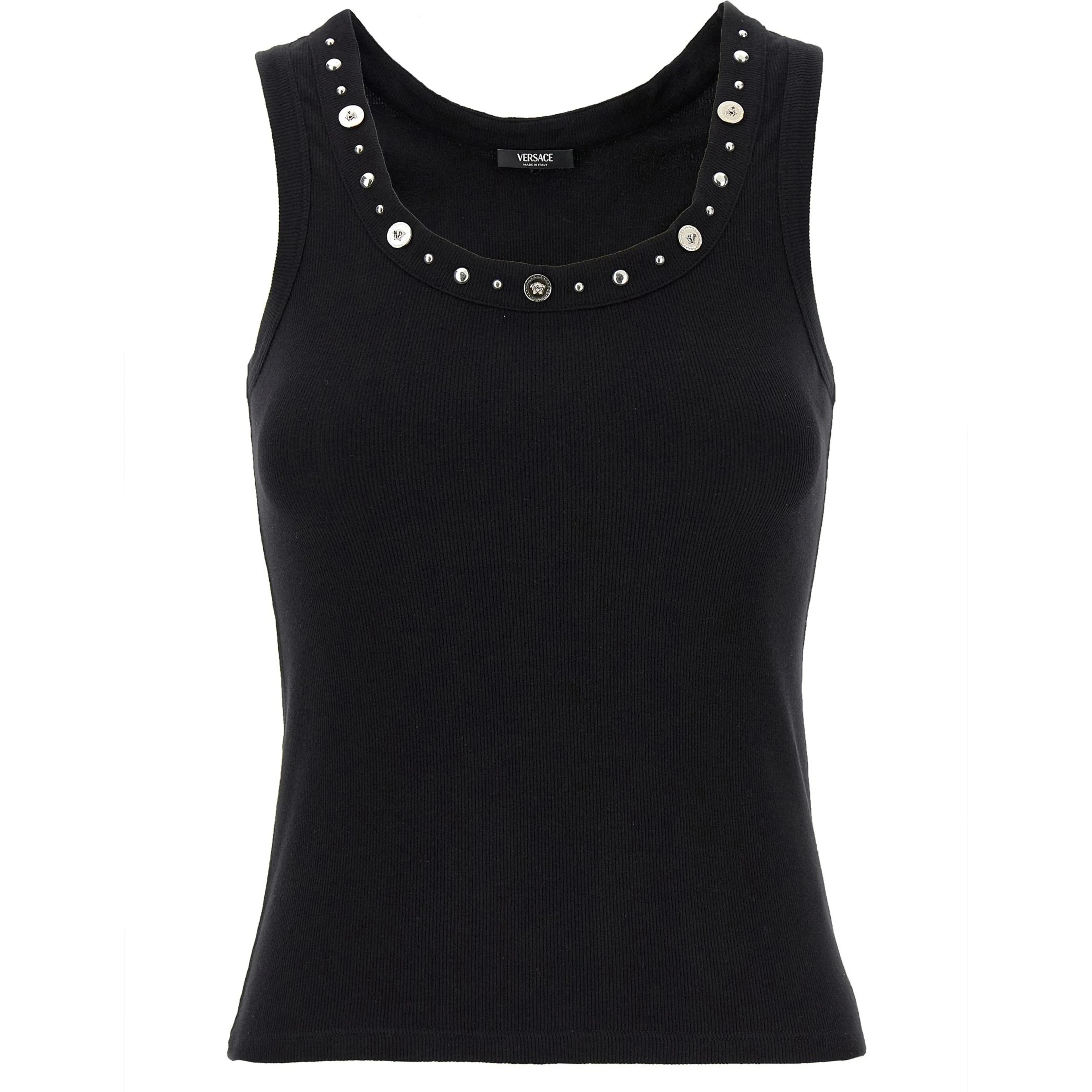 Tank top emboidery studs