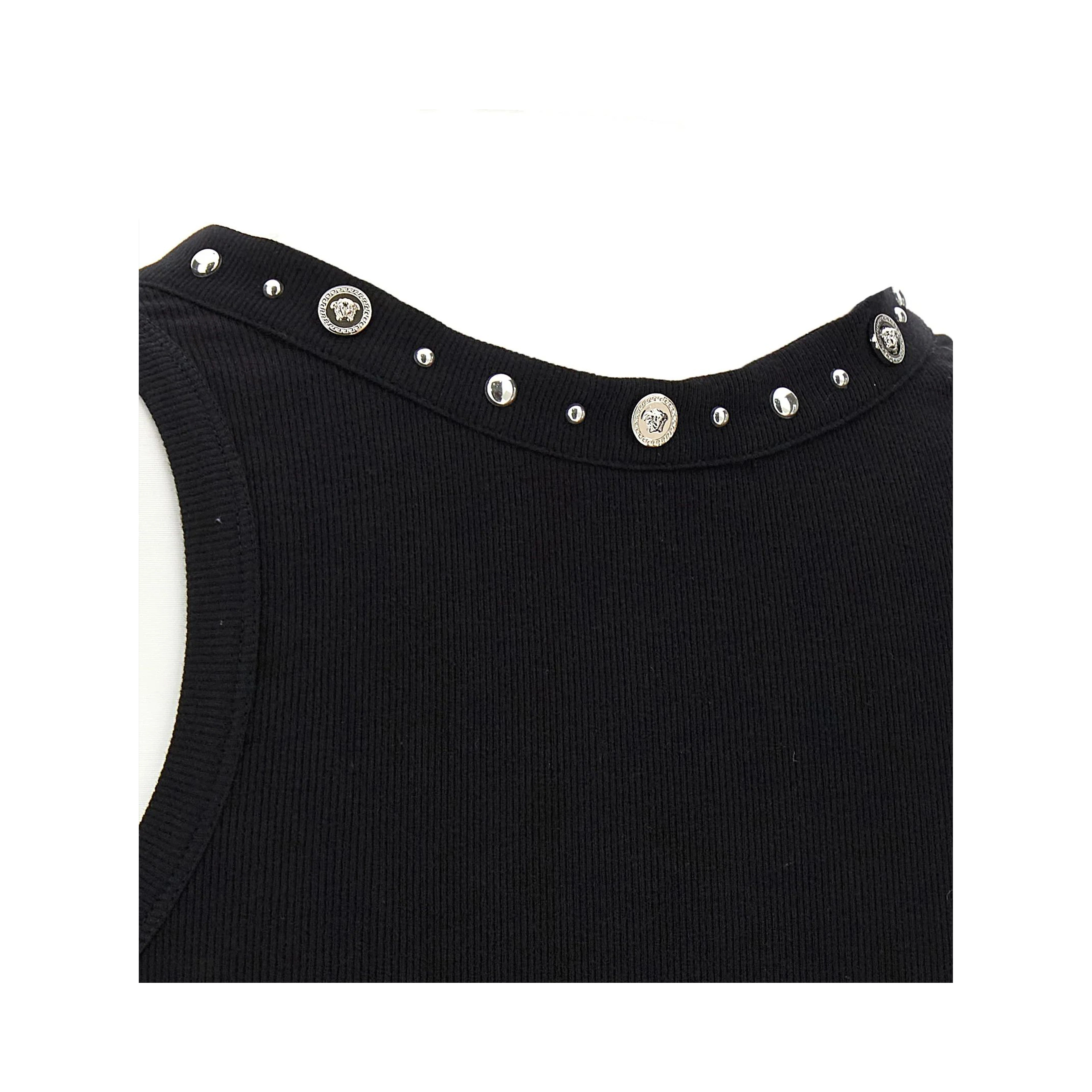 Tank top emboidery studs