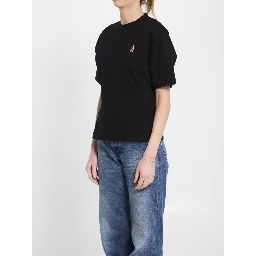 Stretch cotton T-shirt