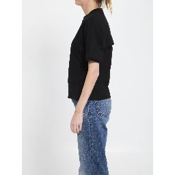 Stretch cotton T-shirt