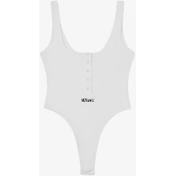 Bodysuit cotton rib