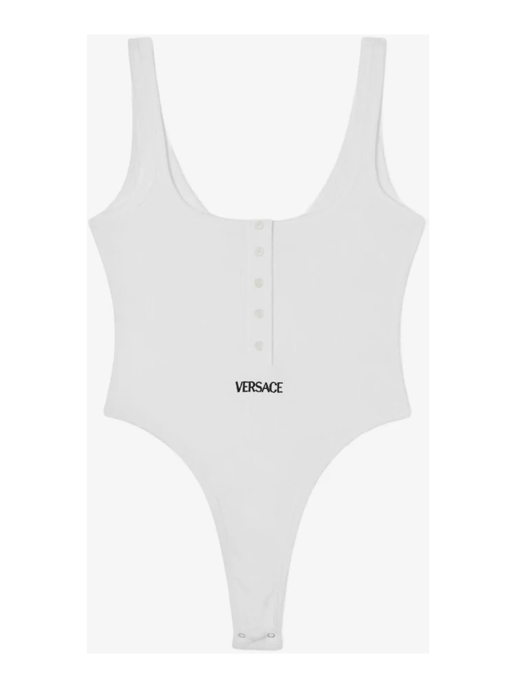 Bodysuit cotton rib