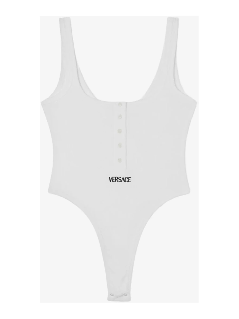 Bodysuit cotton rib