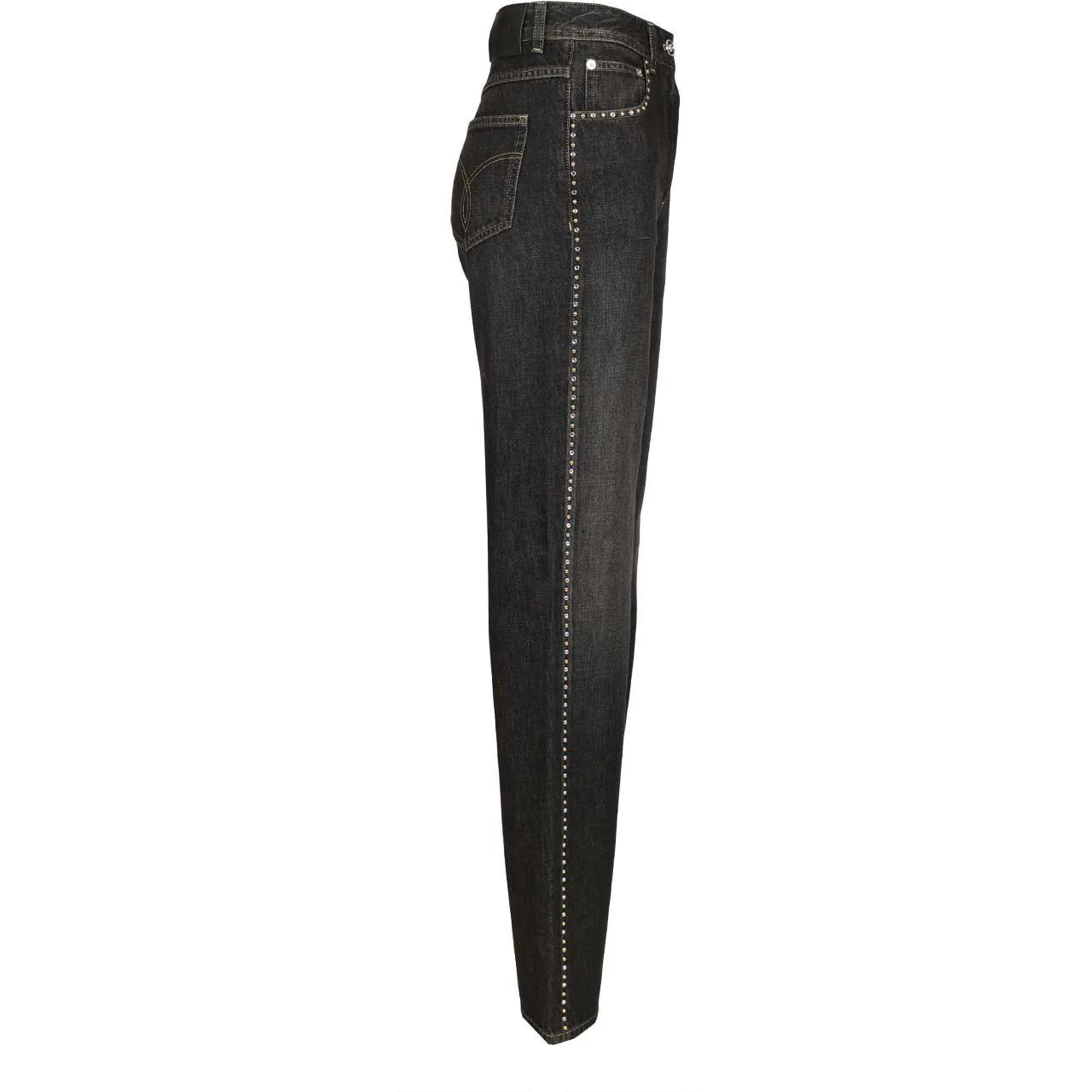 Jeans with studs