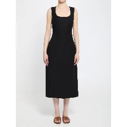 Tablier midi dress