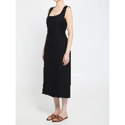 Tablier midi dress