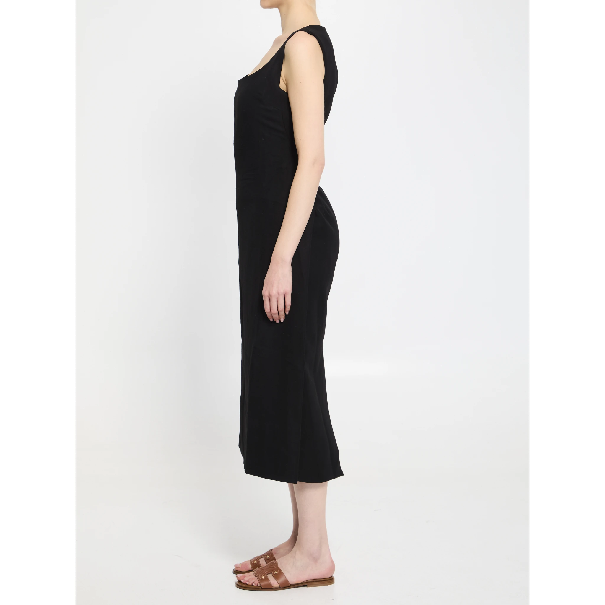 Tablier midi dress