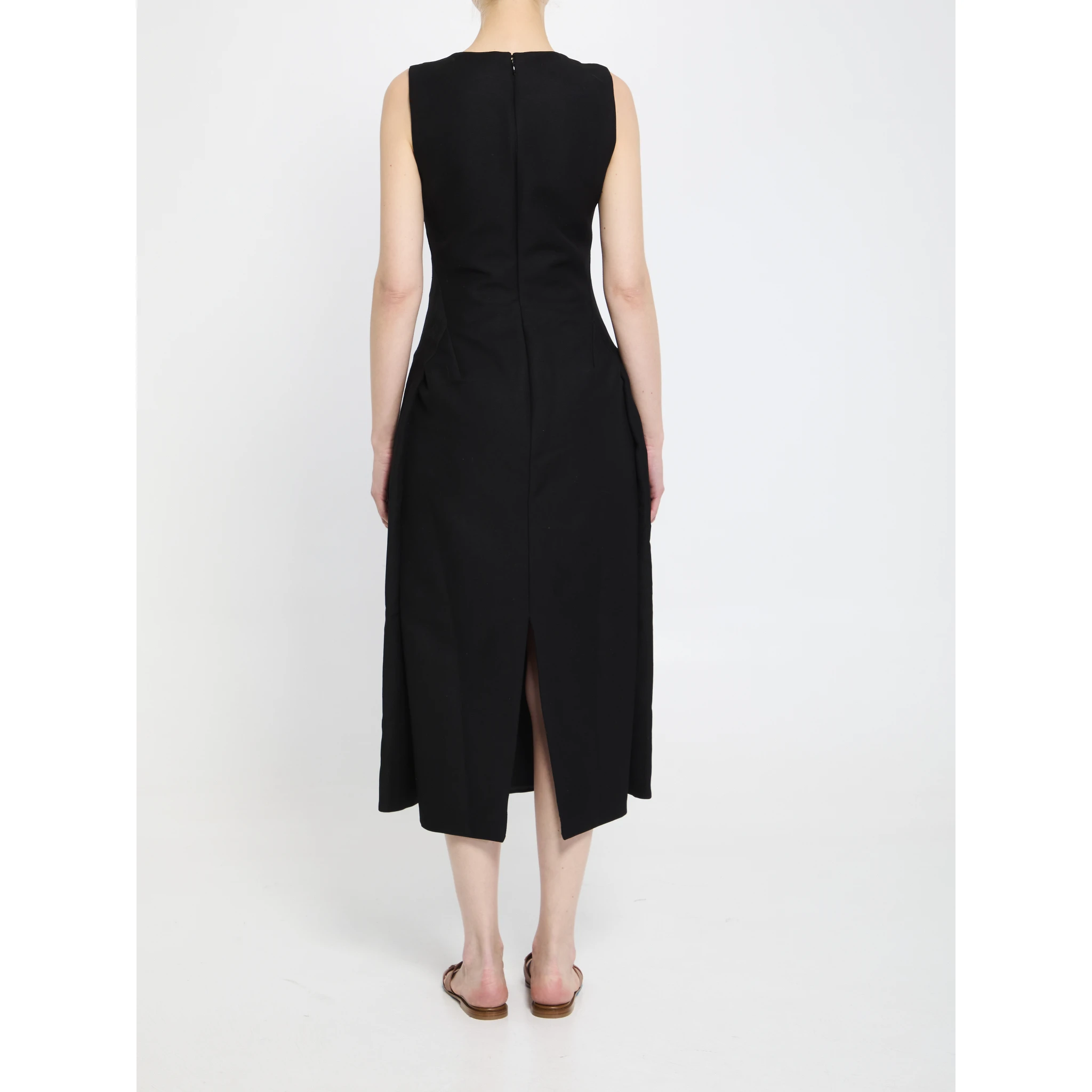 Tablier midi dress