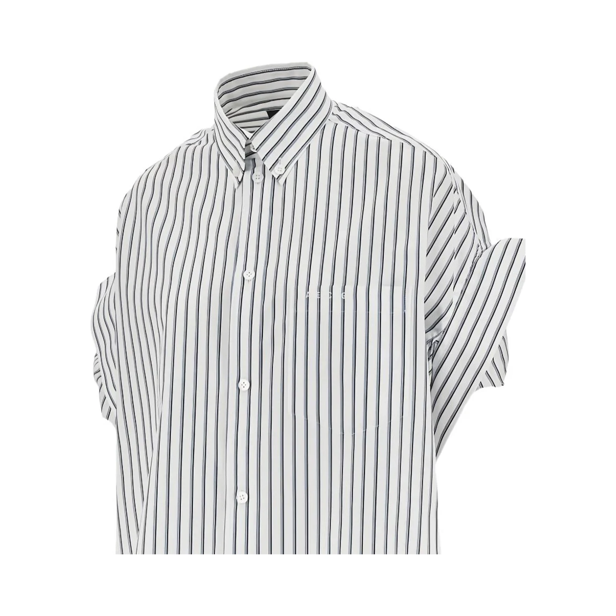 Shirt with cuff sleeves