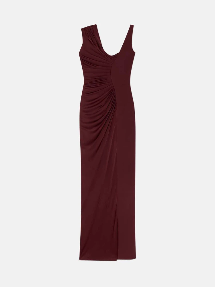 Asymmetrical evening dress alternative