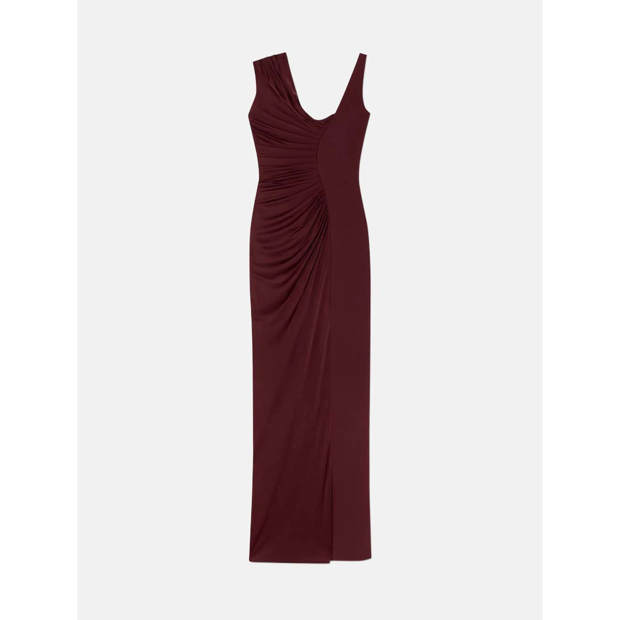 Asymmetrical evening dress