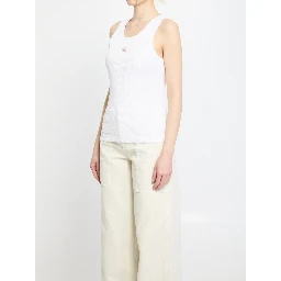 قميص داخلي مضلع بنقشة DG