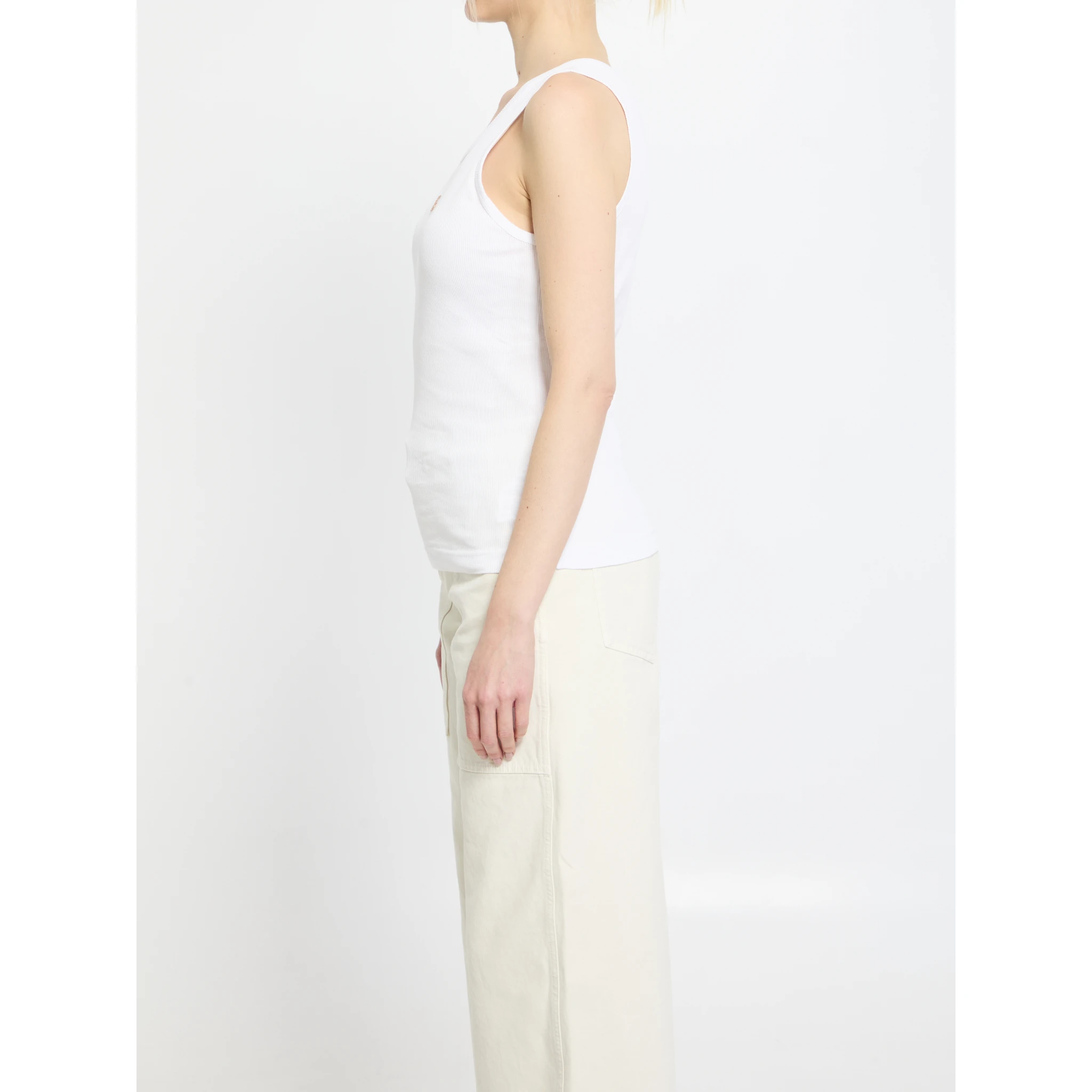 قميص داخلي مضلع بنقشة DG