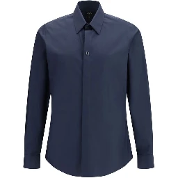 Blue Cotton Shirt