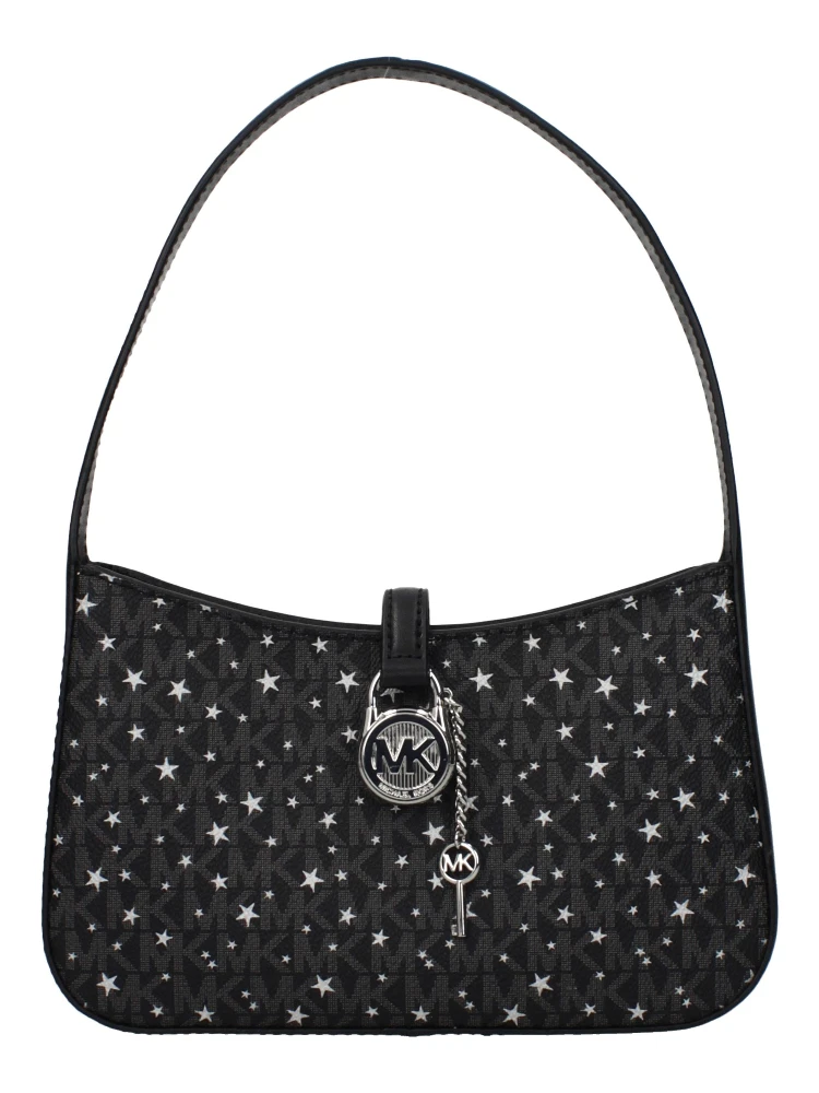 Black Fabric Handbag