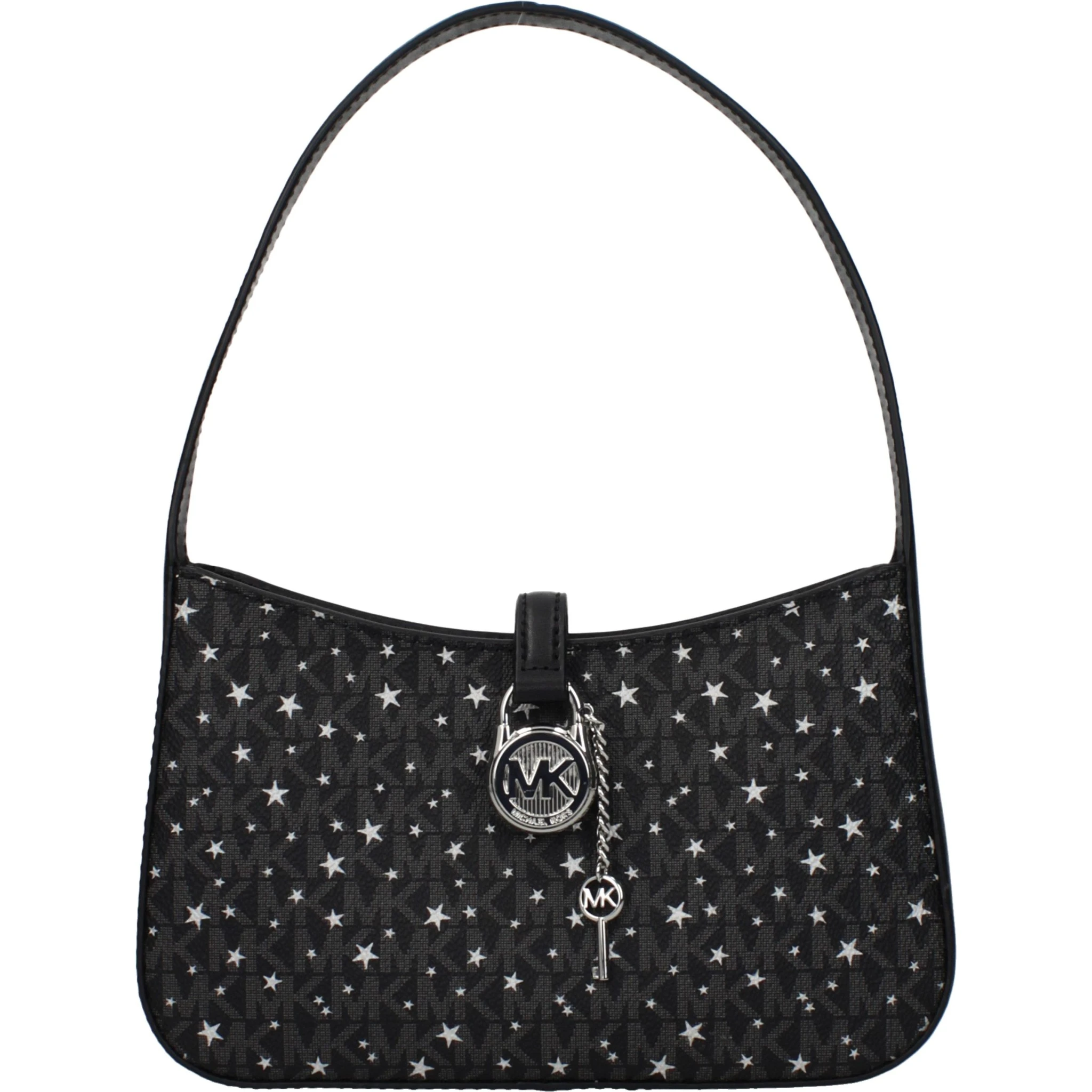 Black Fabric Handbag