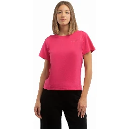 تيشيرت قطني بلون الفوشيا