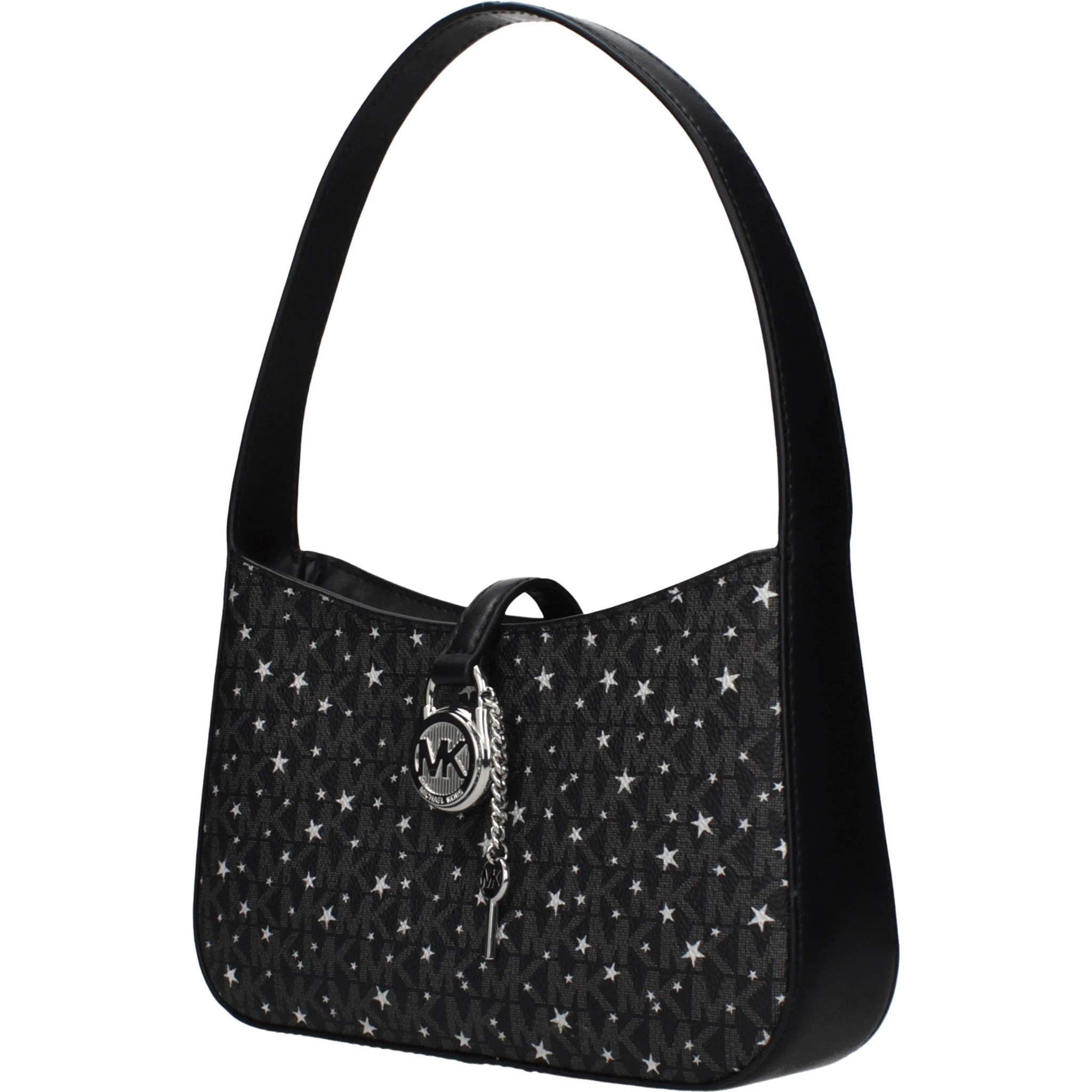 Black Fabric Handbag