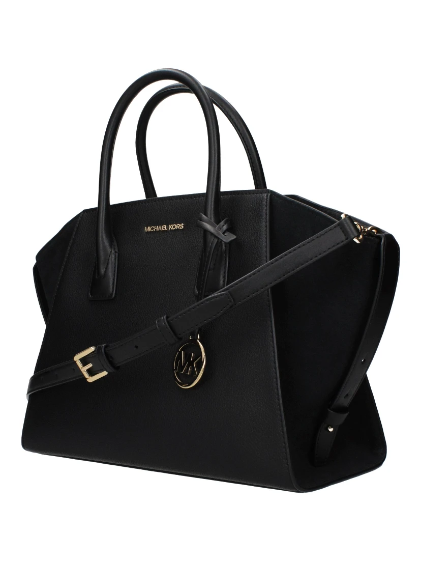 Black Leather Handbag