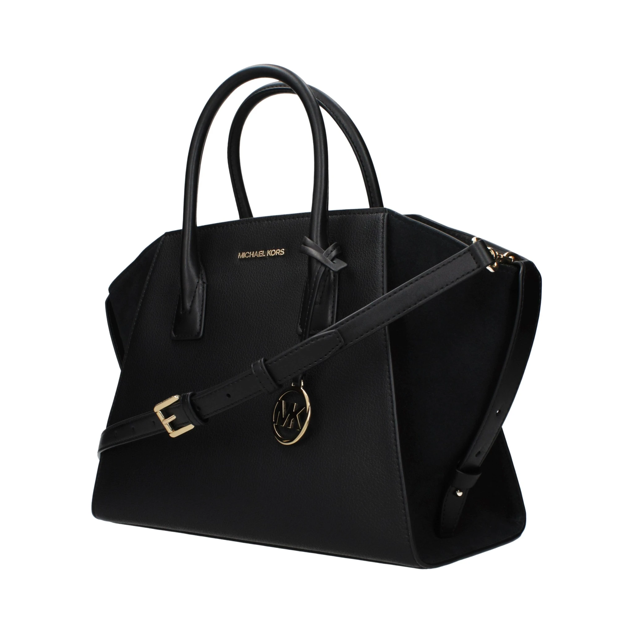 Black Leather Handbag