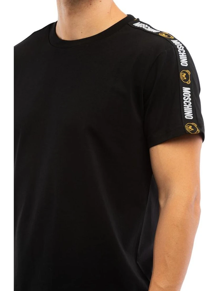 Black Cotton T-Shirt