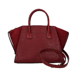 Red Leather Handbag