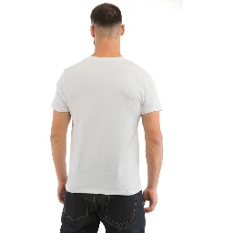 تي شيرت قطني أبيض