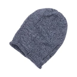 Gray Marabou Beanie
