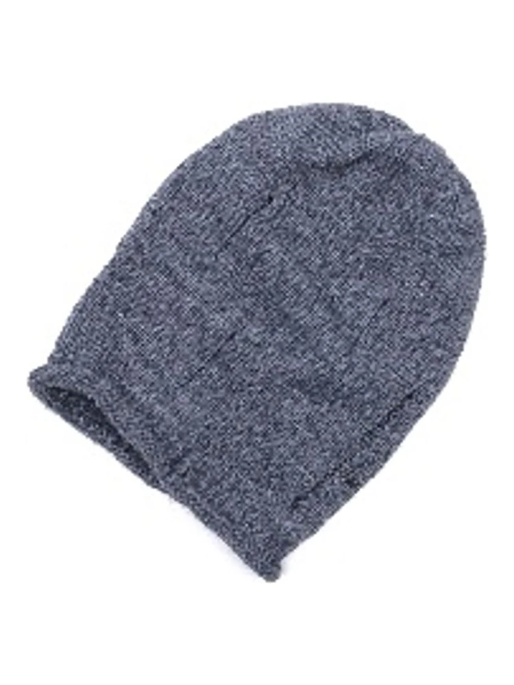 Gray Marabou Beanie