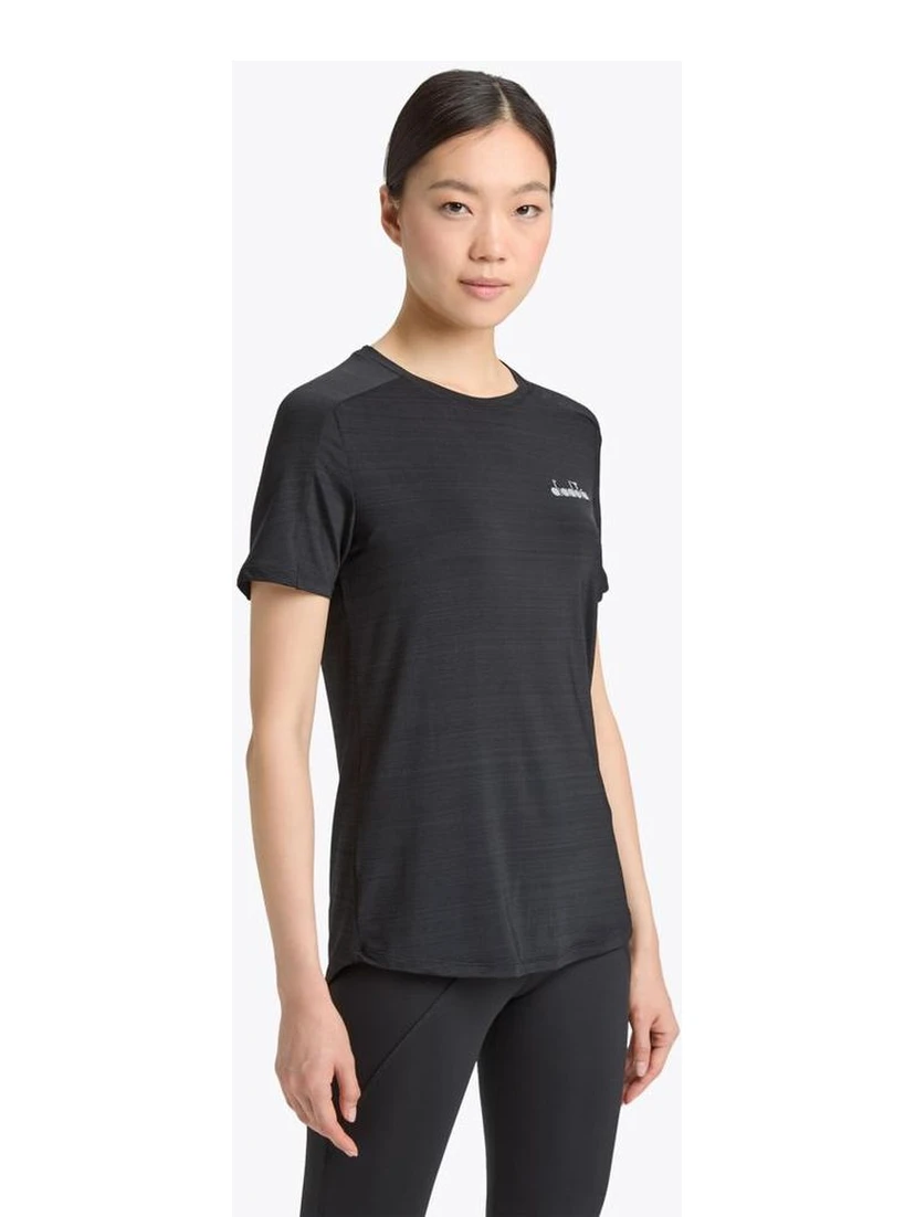 Black Polyester T-Shirt
