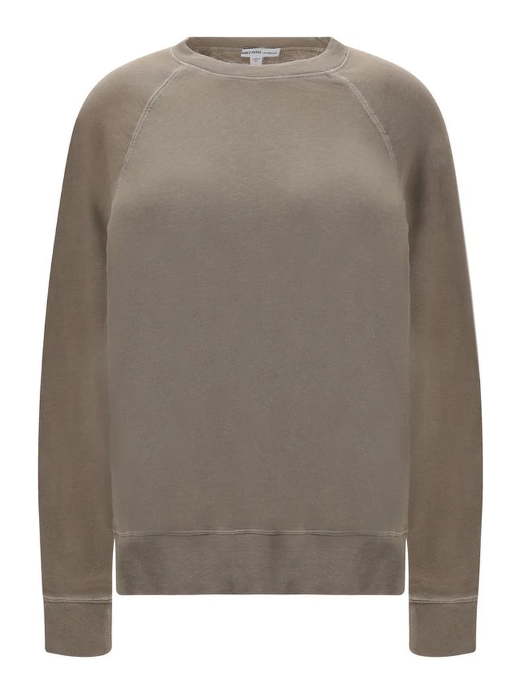 Beige Cotton Sweatshirt