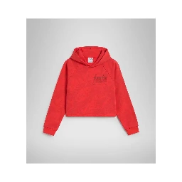Red Cotton Sweatshirt