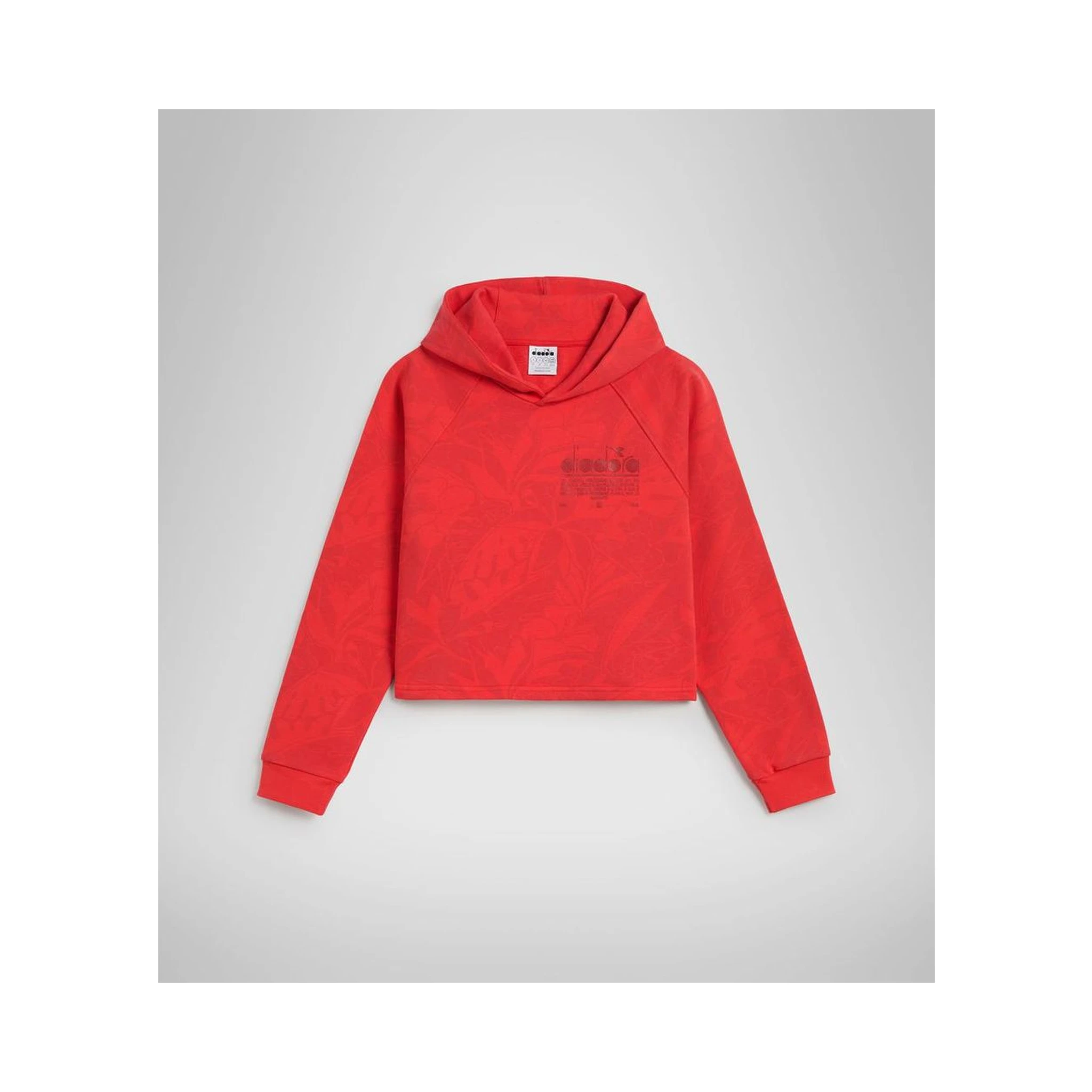 Red Cotton Sweatshirt