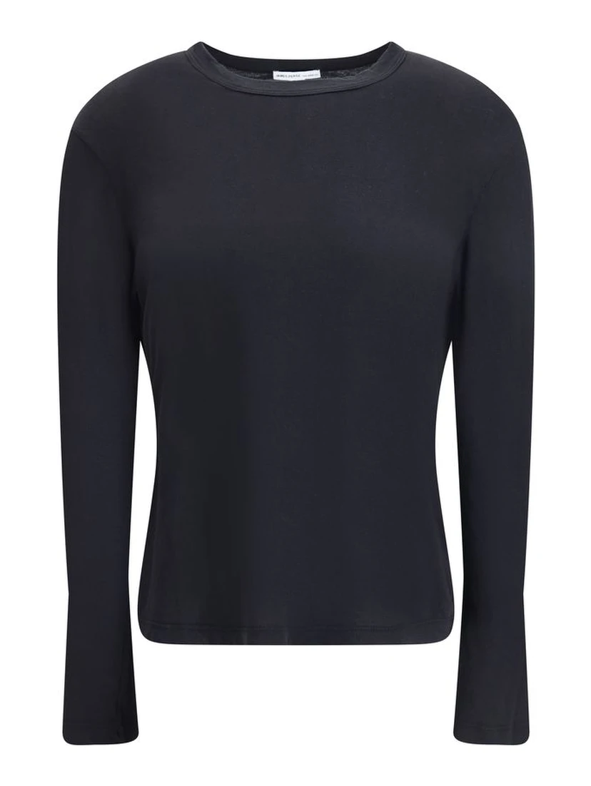 سويت شيرت قطني أسود