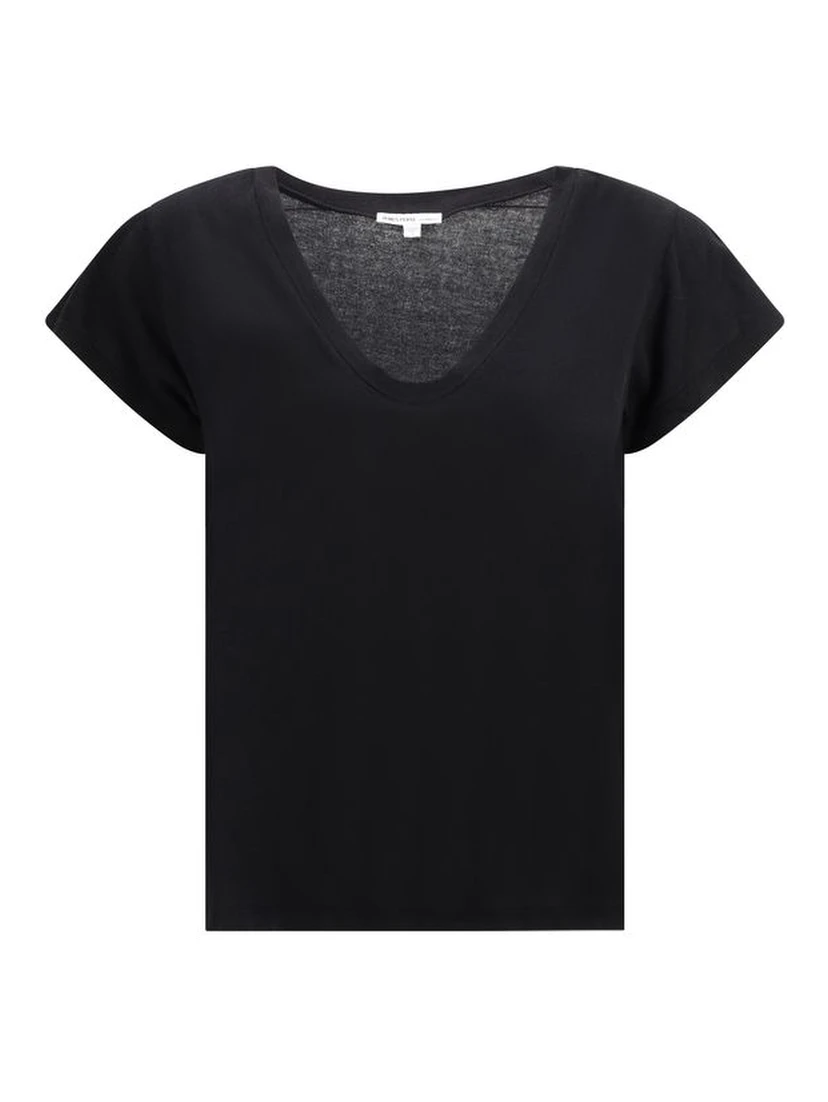 تيشيرت قطني أسود