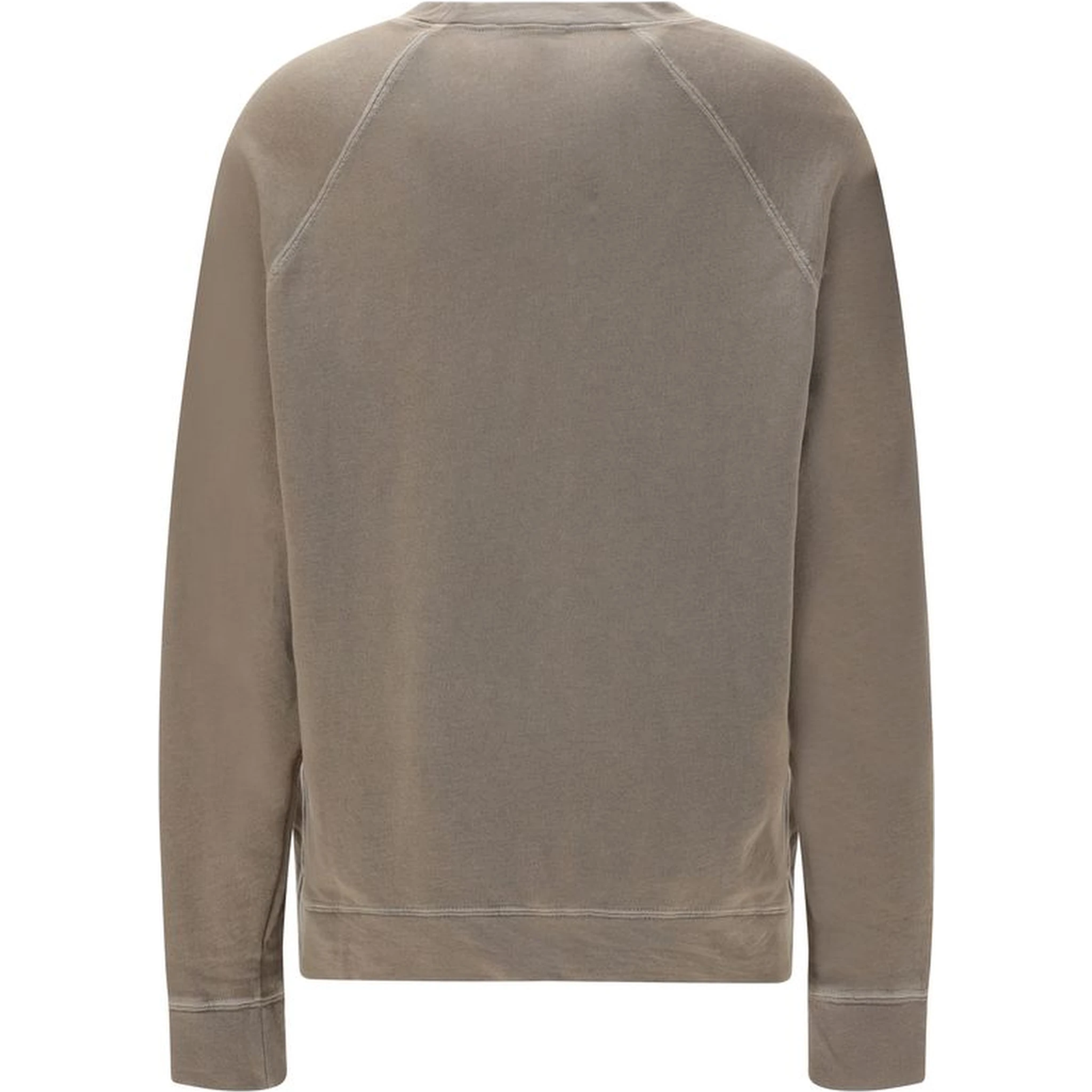 Beige Cotton Sweatshirt