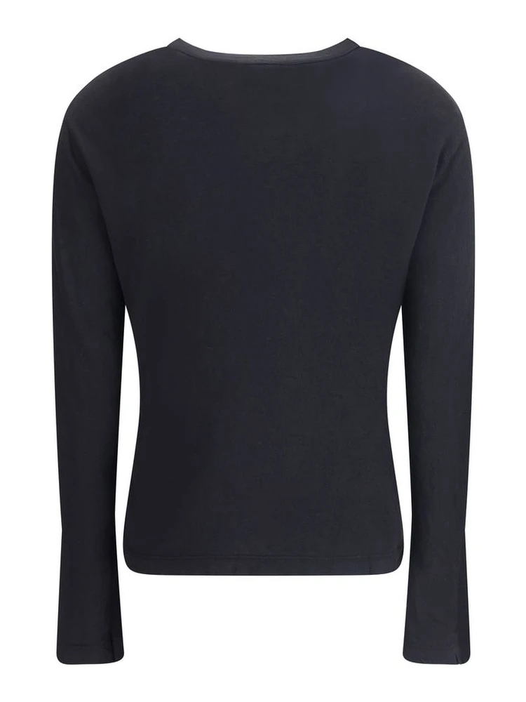 سويت شيرت قطني أسود alternative