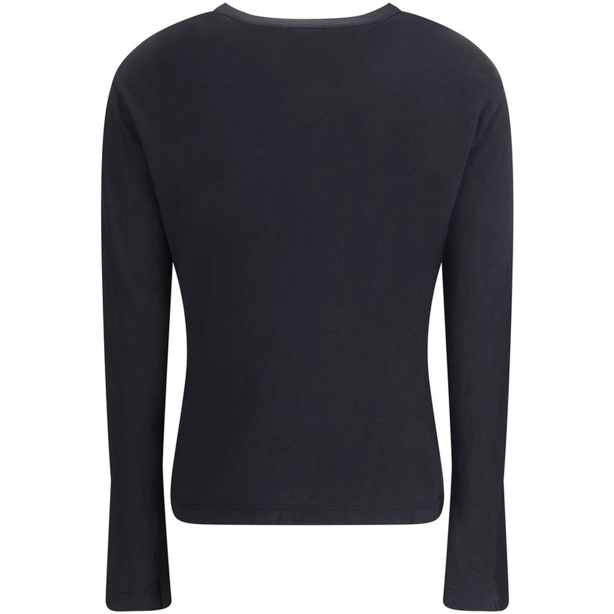 سويت شيرت قطني أسود