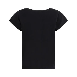 تيشيرت قطني أسود