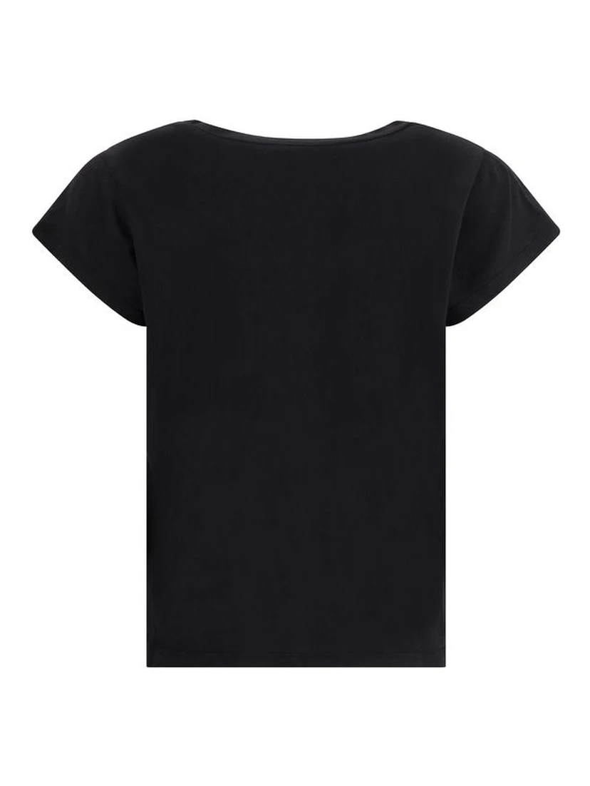 تيشيرت قطني أسود