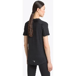 Black Polyester T-Shirt