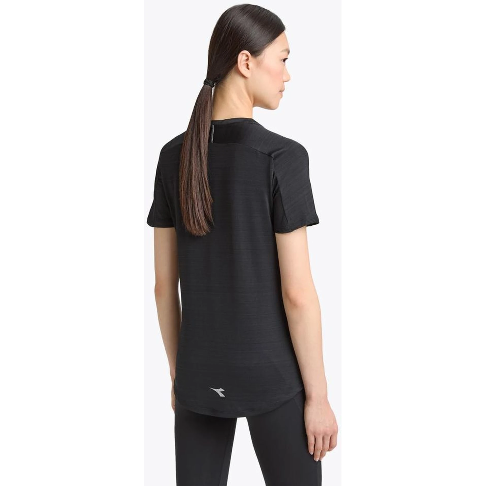 Black Polyester T-Shirt