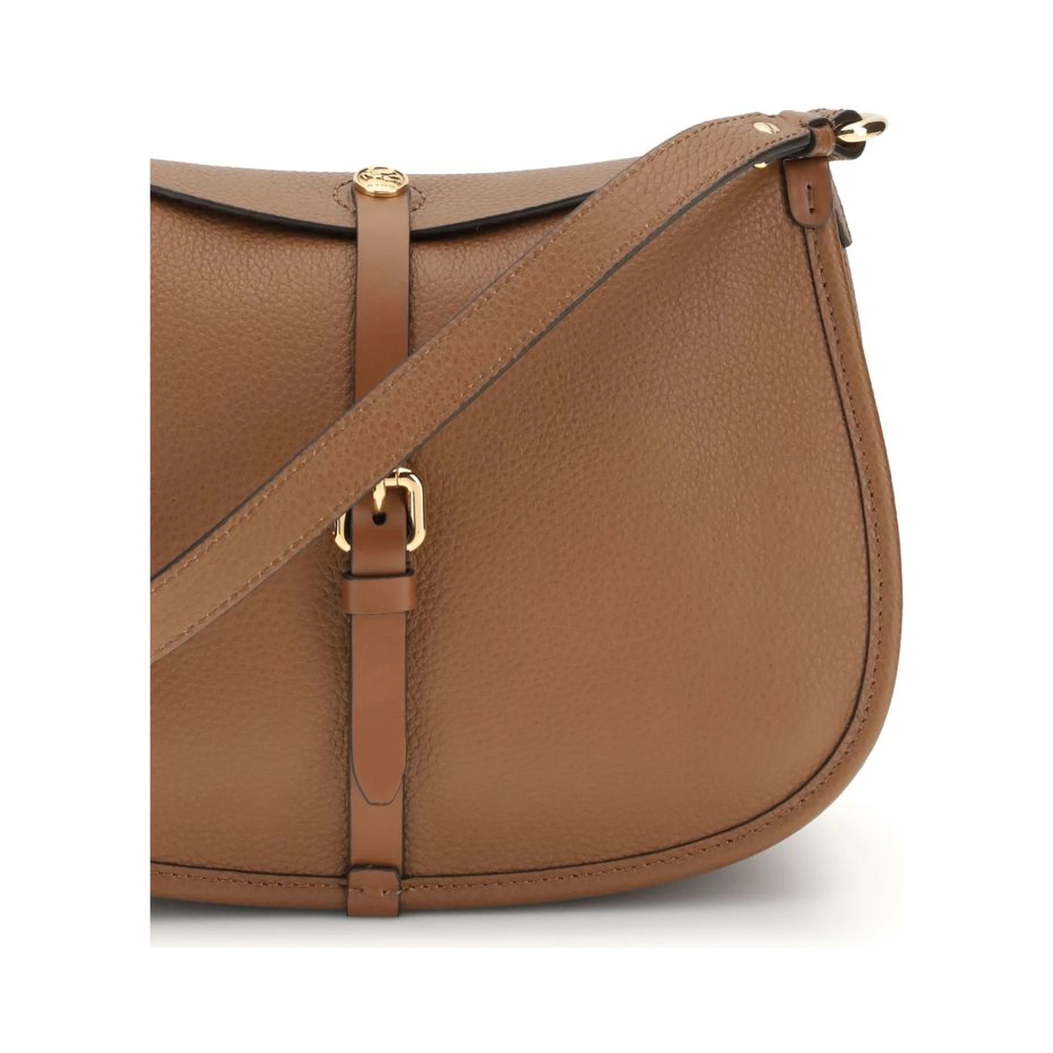 Brown Calf Leather Bos Taurus Shoulder Bag