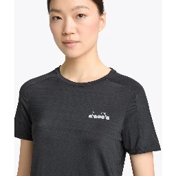 Black Polyester T-Shirt