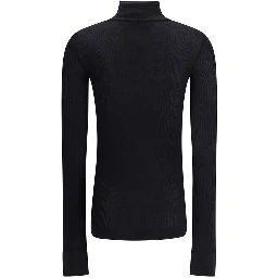 Black Wool Top