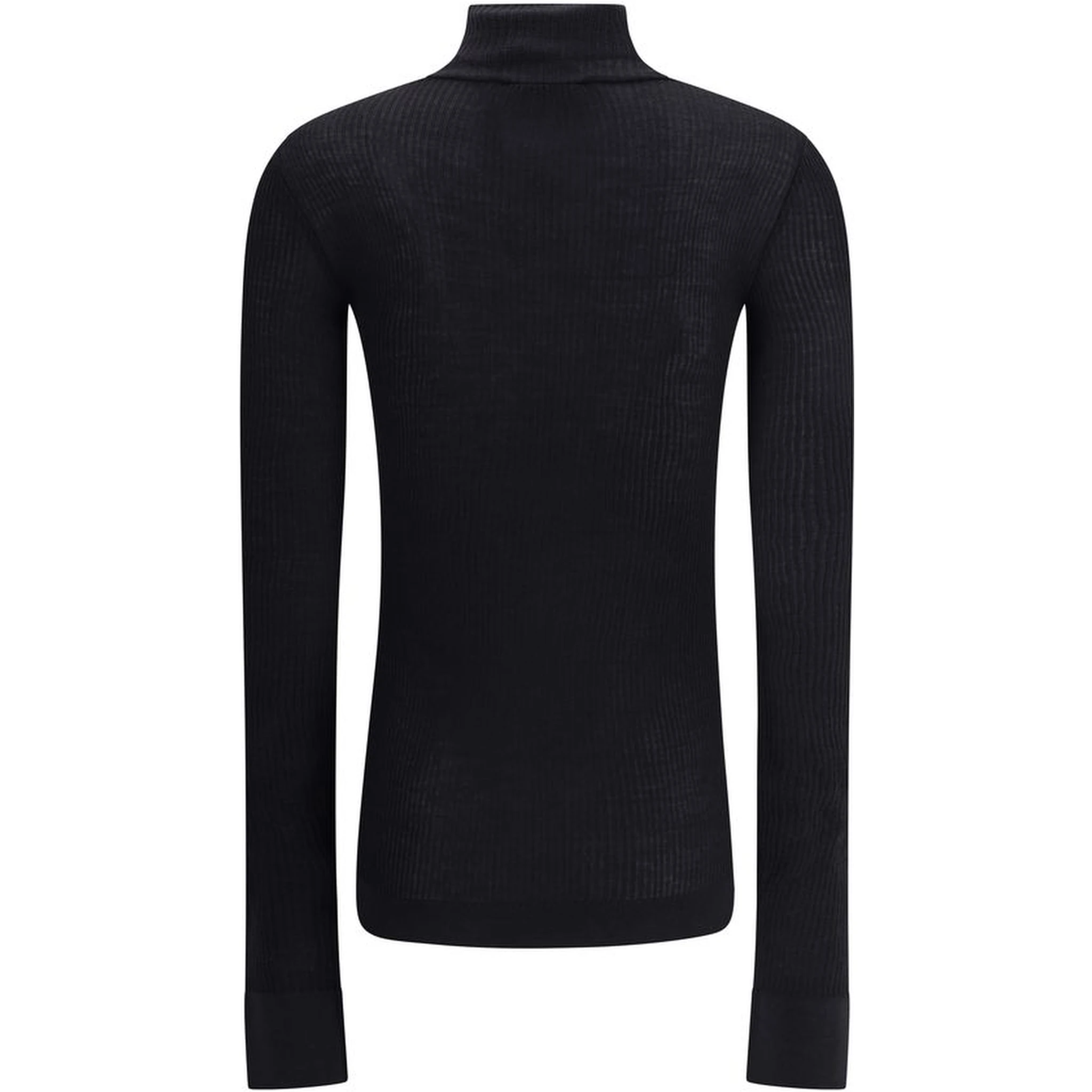Black Wool Top