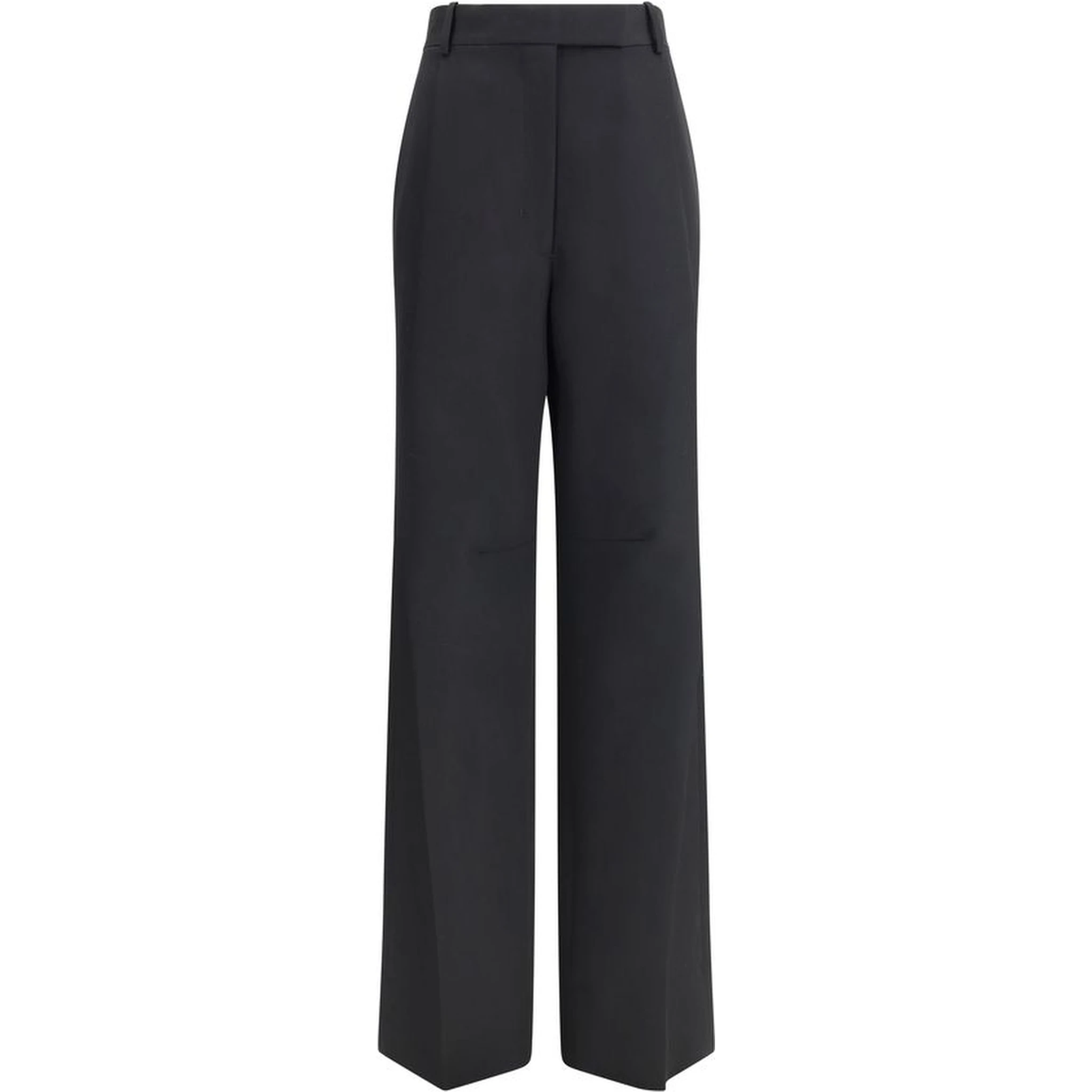 بنطال رسمي من الصوف الأسود