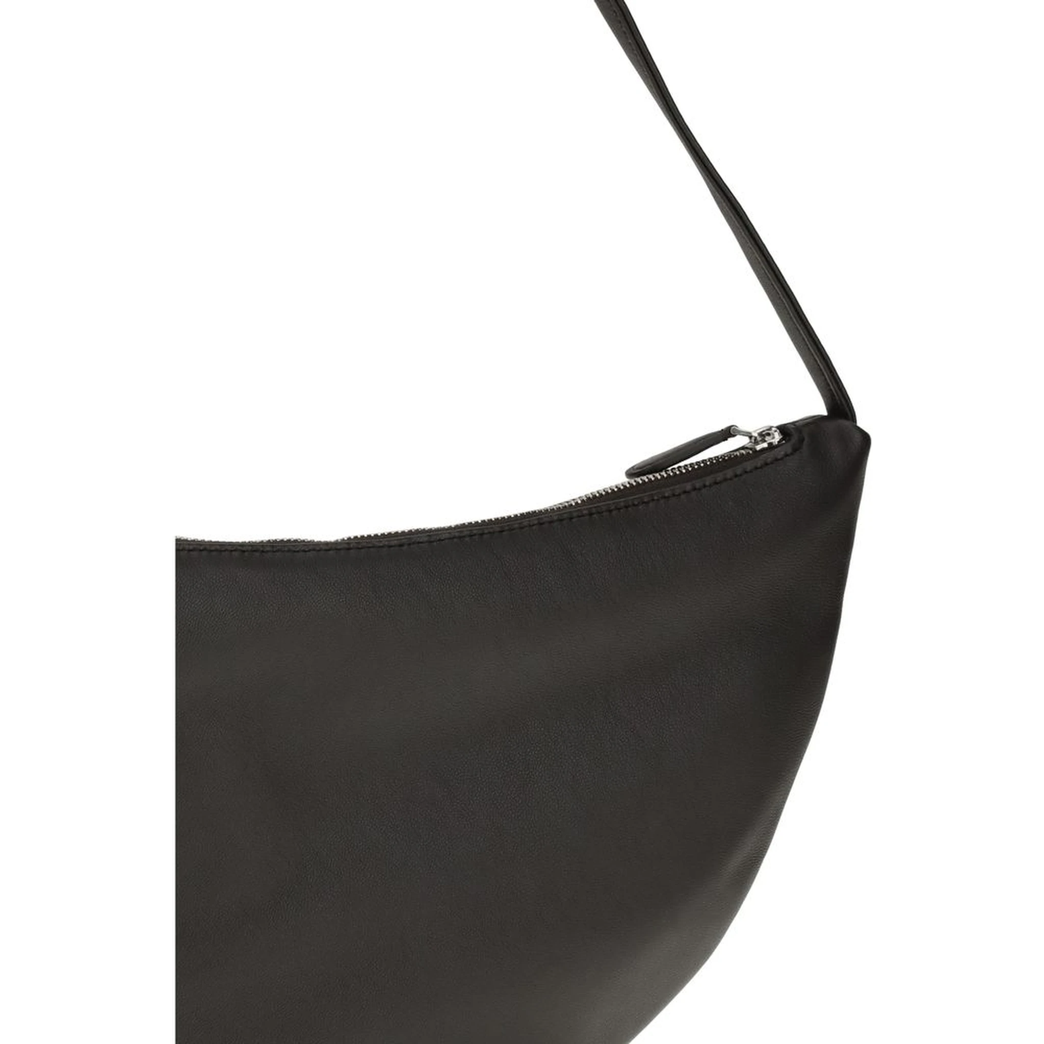 Black Calf Leather Bos Taurus Shoulder Bag